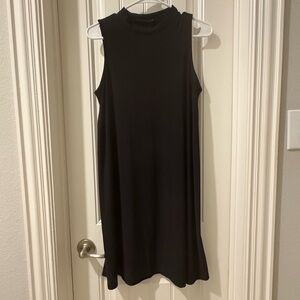 Nick and Nash Chic Black Sleeveless Mini Dress